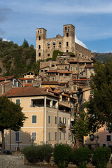 Wall Mural - a historic medieval Italian town