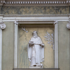 Wall Mural - a historic medieval Italian town