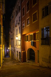 Fototapeta Uliczki - Night streets of Nice