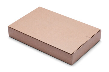 Wall Mural - Flat Wide Rectangle Cardboard Box