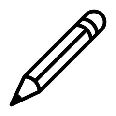 Fototapete - pencil icon PNG image