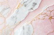 soft pink marble stone texture with gold streaks, generative ai composite