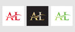 © pixbold - Initial Monogram Letter AL Logo Design. AL Logotype Template