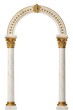 © denisik11 - Golden luxury classic arch portal with columns