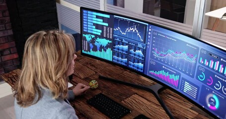 Poster - Financial Business Analytics Data Dashboard