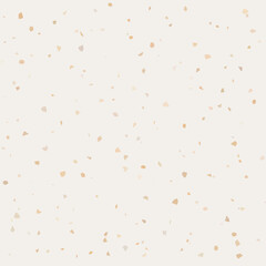 Poster - Terrazzo flooring textured surface modern abstract pattern. Vector seamless abstract repeat with chips of marble or granite in soft pastel colors.