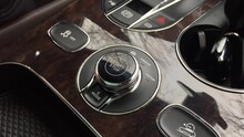 Bentley Bentayga Hybrid Pushing The Start Stop Engine Button