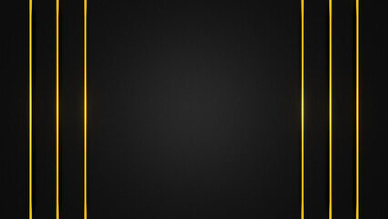 modern abstract black gold background. elegant concept design with golden line.