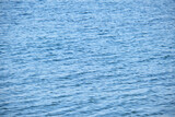 Fototapeta Łazienka - Closeup seascape surface of blue sea water with small ripple waves