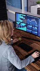 Poster - Financial Business Analytics Data Dashboard