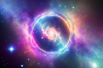 Wall Mural - deep space concept. generative ai