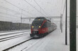 Winter, Bahnhof, Regionalzug, ÖBB, Eisenbahn,