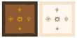 Native southwestern symbols sketch set
