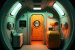 space shuttle interieur - ai-generated