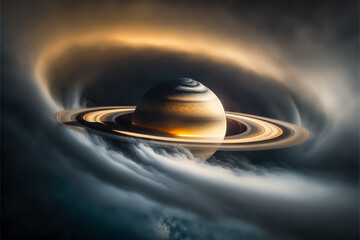 Wall Mural - Space. Generative AI..