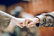 © Clayton D/peopleimages.com - Hands, soldier and fist bump for partnership, deal or agreement in collaboration or trust together. Hand of army people touching fists in support for friendship, community or unity in solidarity