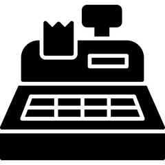 Sticker - Cash Register Icon