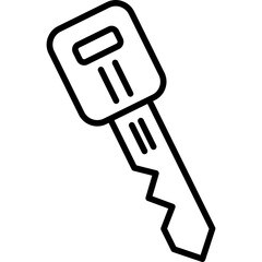 Poster - Car Key Icon