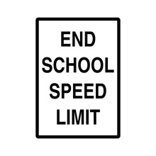 End School Limited Time Sign On Transparent Background