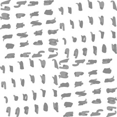 Aufkleber - Grayscale monochrome background.Graphite pencil or gray marker simple shapes. Geometric abstract seamless pattern. Minimalistic grid repeat of small elements.