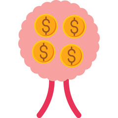 Sticker - Money Tree Icon