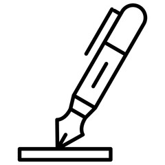 Sticker - Pen Icon