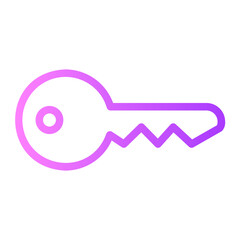 Sticker - key icon