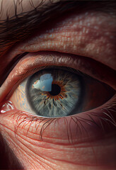 Poster - close up of a eye