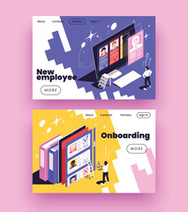 Poster - Employee Onboarding Banners Set