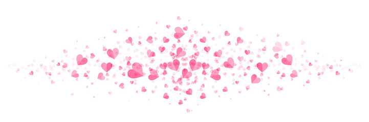 Wall Mural - Abstract pink heart background. Abstract pink love 