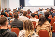 © Lui Shtein - Speaker at Business Conference and Presentation. Audience at the conference hall.