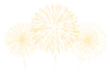 Sparkling Fireworks To Celebrate,Anniversary Party Concept.