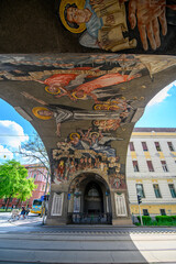 Wall Mural - Szeged, Hungary. Historic Porta Heroum or Heroes Gate