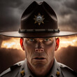 A Very Angry State Trooper: An Unyielding Force.