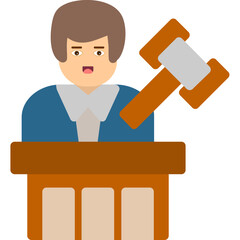 Sticker - Judge Icon