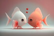 pesciolini innamorati