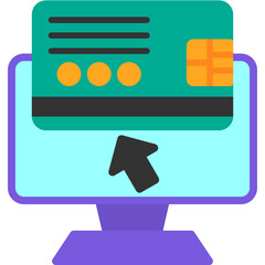 Wall Mural - Online Payment Icon