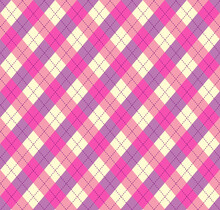 Pink & Pastel Plaid Pattern 