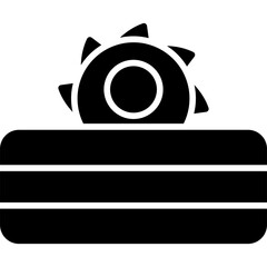 Poster - Table Saw Icon