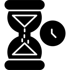 Wall Mural - Hourglass Icon