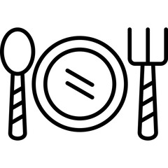 Poster - Cutlery Icon