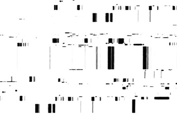 Wall Mural - Horizontal distortion of broken video image on black background, VHS effect, glitch digital color pixel noise. Stock abstract pixel background glitch . Color digital noise, VHS corrupted signal