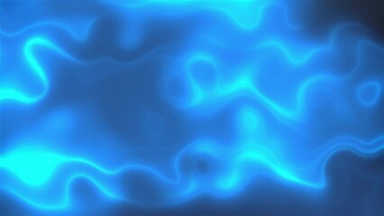 Poster - Curve neon lines. Computer generated 3d render