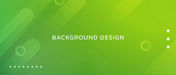 abstract minimal background with green gradient. modern halftone textured backdrop for banners and b