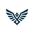 eagle with wings,logo designs, vectors, illustrations, icons, silhouettes, line art,