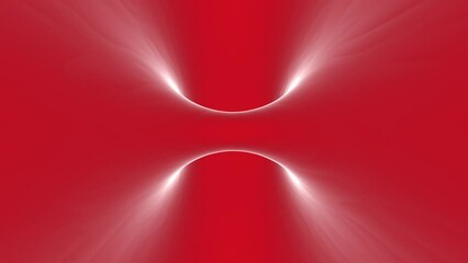 seamless looping abstract three-dimensional red pattern rotation animation.