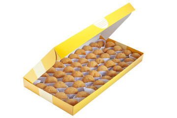 Wall Mural - Box of Party Snacks, Brazilian snak, pastel