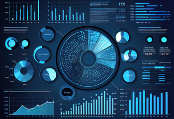 Generative AI:  graph and up arrow for trader analysis chart trader,