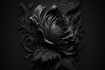 abstract black background