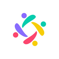 Poster - abstract community logo